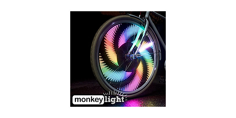 MonkeyLectric - 200 Lumen Bike Wheel Light